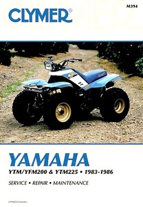 Książka: [M394] Yamaha YTM 200/225 & YFM200 (83-86)