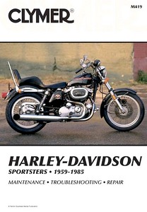 Livre : Harley-Davidson Sportsters (1959-1985) - Clymer Motorcycle Service and Repair Manual