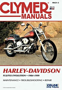Book: [M421-3] Harley-D FLS / FXS Evolution (1984-1999)