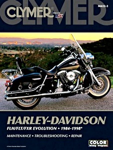 Livre: [M422-3] Harley-Davidson FLH/FLT/FXR (1984-1998)