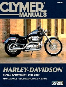 Livre : Harley-Davidson XL / XLH Sportster (1986-2003) - Clymer Motorcycle Service and Repair Manual