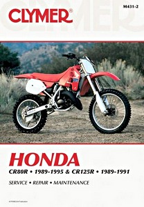 Livre : Honda CR 80R & CR 125R (1989-1995) - Clymer Motorcycle Service and Repair Manual