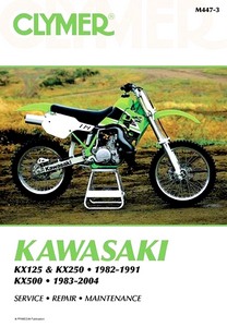 Livre : [M447-3] Kawasaki KX125-250 (82-91)/KX500 (83-04)