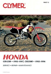 Livre : Honda CR 125R (1992-1997) / CR 250R (1992-1996) - Clymer Motorcycle Service and Repair Manual
