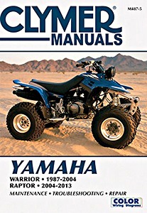 Book: [M487-5] Yamaha YFM350X Warrior (87-04)