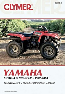 Book: [M490-3] Yam YFM350/400 Moto-4 & Big Bear (87-04)