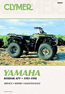 Boek: [M493] Yamaha YFM400FW Kodiak (93-98)