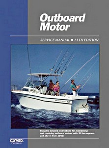 Boek: Outboard Motor Service Man - 30+ hp (1969-1989)