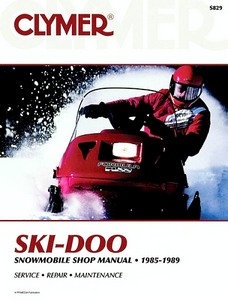 Książka: [S829] Ski-Doo Sbowmobile Shop Manual (1985-1989)
