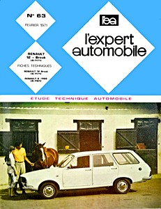 Boek: Renault 12 Break (R1171) (depuis 1970) - L'Expert Automobile