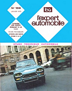 Boek: Citroën Ami Super - moteur 1015 cm³ (depuis 1973) - L'Expert Automobile