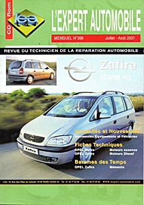 Boek: [398] Opel Zafira-essence et diesel (depuis 03/1999)