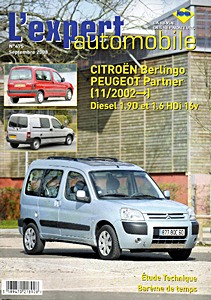 Boek: [475] Citroen Berlingo/Peugeot Partner (11/2002->)