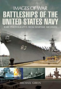 Cubierta libro Battleships of the United States Navy - Rare photographs from Wartime Archives