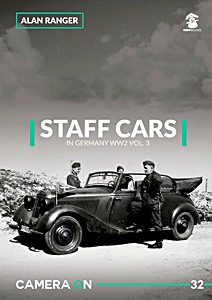 Livre: Staff Cars in Germany - WW2 (Vol. 3) - Mercedes