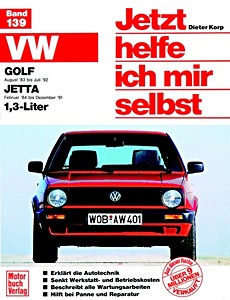 Buch: [JH 139] VW Golf II (83-92) / Jetta (84-91) - 1.3 L