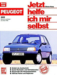 Boek: Peugeot 205 - Benziner und Diesel (ab 1/1983) - Jetzt helfe ich mir selbst