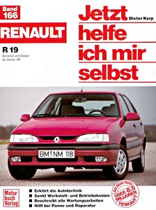 Livre: [JH 166] Renault 19 (1/1989-1/1996)