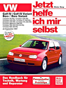 Buch: [JH 211] VW Golf IV / Bora (ab 09/1997)