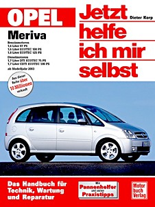 Boek: Opel Meriva - Benzin- und Dieselmotoren (ab 2003) - Jetzt helfe ich mir selbst