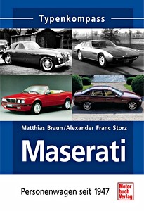 Boek: Maserati - Personenwagen - seit 1947 (Typenkompass)