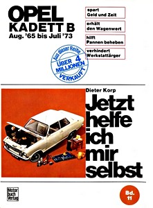 Buch: [JH 011] Opel Kadett B (8/1965-7/1973)