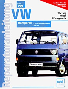 Boek: [0799] VW T3 Transporter - 1.6 L Diesel (79-90)
