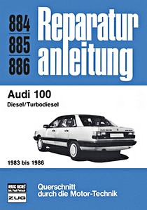 Boek: Audi 100 - Diesel, Turbodiesel (1983-1986) - Bucheli Reparaturanleitung