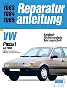 Book: VW Passat - 1.9 Liter Diesel, 1.6 Liter Turbodiesel (1988-1991) - Bucheli Reparaturanleitung