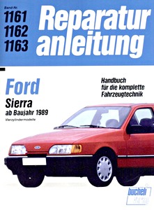 Book: Ford Sierra - Vierzylindermodelle (ab 1989) - Bucheli Reparaturanleitung