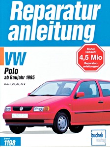 Boek: VW Polo III L, CL, GL, GLX (1994-2000) - Bucheli Reparaturanleitung