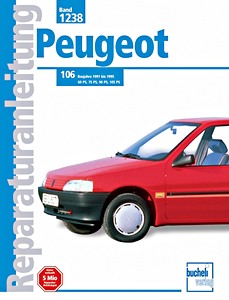Książka: Peugeot 106 - Benzinmodelle (1991-1995) - Bucheli Reparaturanleitung