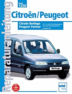 Książka: [1250] Citroen Berlingo/Peugeot Partner (98-01)