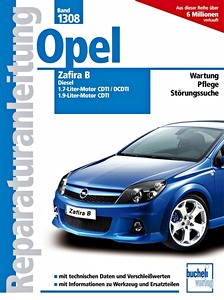 Książka: [1308] Opel Zafira B - Diesel (ab 2005)