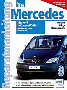 Livre : [1320] Mercedes Vito (W 638) (2000-2003)