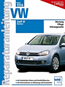 Livre: VW Golf VI - Benziner - Bucheli Reparaturanleitung