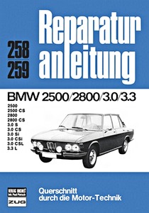 Książka: BMW 2500, 2800, 3.0, 3.3 - Bucheli Reparaturanleitung