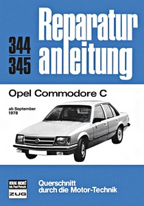 Book: Opel Commodore C (ab 9/1978) - Bucheli Reparaturanleitung