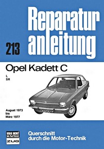 Buch: [0213] Opel Kadett C - L, SR (8/1973-3/1977)