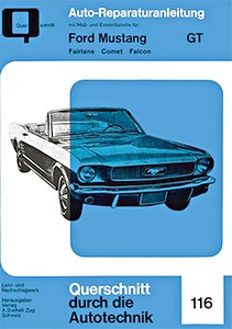 Boek: Ford Mustang GT (Band 1/2) - Fairlane, Comet, Falcon - Bucheli Reparaturanleitung