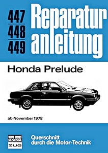 Book: Honda Prelude (ab 11/1978) - Bucheli Reparaturanleitung