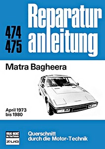 Book: Matra Bagheera (4/1973-1980) - Bucheli Reparaturanleitung