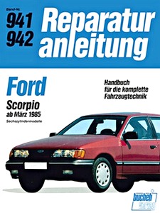 Livre : [0941] Ford Scorpio - 6-Zylinder (ab 3/1988)