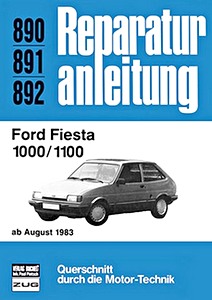 Livre: [0890] Ford Fiesta 1000, 1100 (ab 8/1983)
