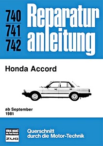 Boek: Honda Accord (ab 9/1981) - Bucheli Reparaturanleitung