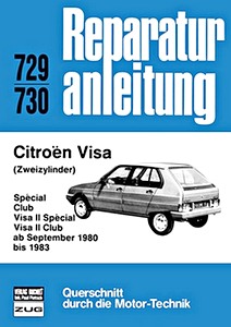 Book: Citroën Visa - Zweizylinder (9/1980-1983) - Bucheli Reparaturanleitung