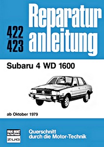 Buch: Subaru 4 WD 1600 (ab 10/1979) - Bucheli Reparaturanleitung