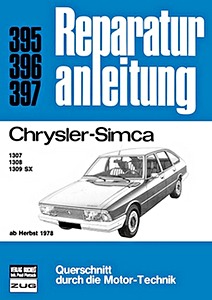 Book: Simca 1307, 1308, 1309 SX (ab Herbst 1978) - Bucheli Reparaturanleitung