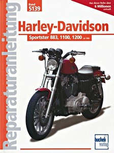 Livre : Harley-Davidson Sportster - Evolution 883, 1100, 1200 (ab 1986) - Bucheli Reparaturanleitung