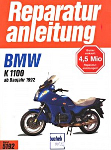Livre : BMW K 1100 (1992-1999) - Bucheli Reparaturanleitung
